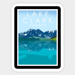 Lake Clark Sticker